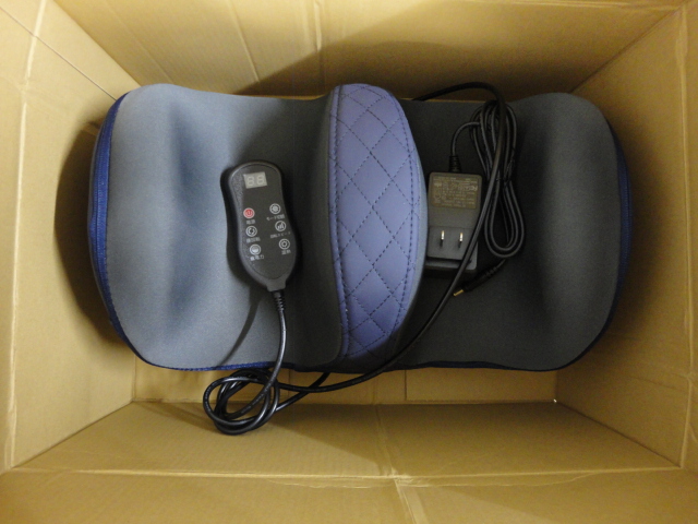 マッサージ機の梱包