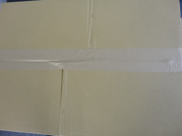 マッサージ器の梱包後