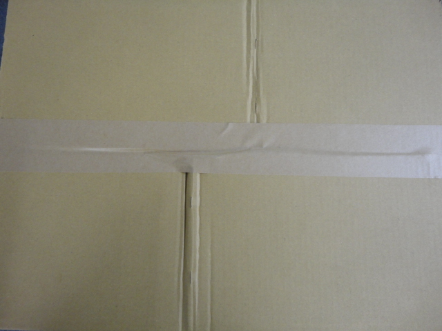 日本人形の梱包後