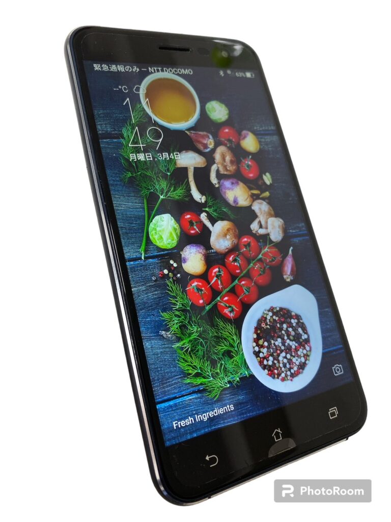 ASUS ZenFone3 ブラック32GB
